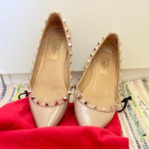 Valentino Garavani Rockstud ballet flats